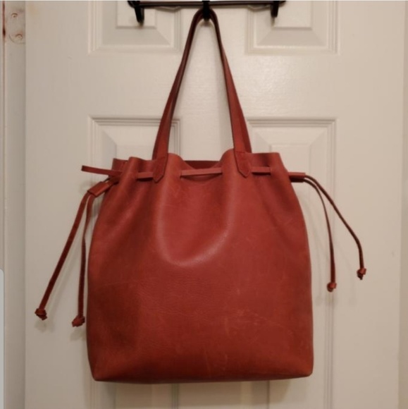 SOLD Madewell Transport Drawstring Tote - Picture 1 of 6